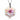 Stříbrný náhrdelník Presiosa Crystal Sunrise Rosa 6818 69L - 45 cm