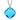 Ocelový náhrdelník Preciosa Danielle Aqua 7185 67L - 45cm