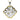 Stříbrný přívěsek se Swarovski krystaly částečně  pozlacený
