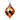 Stříbrný náhrdelník Preciosa Colourful Leaf Apricot 6826 49L - 45cm