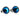 Stříbrné náušnice Preciosa Magical Spark Bermuda Blue 6009 46