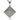 Stříbrný přívěsek se zirkony (cubic zirconia), čtverec