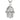 Stříbrný přívěsek - Amulet ruka Fátimy (Hamsa)