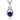 Stříbrný přívěsek - Modrý lapis lazuli