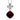 Stříbrný náhrdelník Preciosa Symbol of Happiness Siam 6882 63L - 45cm