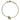 Stříbrný náramek Preciosa Fancy White 5156Y00