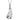 Stříbrný náhrdelník Preciosa Crystal Way Crystal AB 6020 42L - 45cm