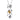 Stříbrný náhrdelník Preciosa Appealing Champagne 5113 61L - 45cm