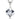 Stříbrný přívěsek - Čirá křišťálová krychle Swarovski