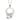 Stříbrný náhrdelník Preciosa Vogue White 5145 00L - 45cm