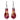 Stříbrné náušnice Preciosa Crystal Beauty Siam 6801 63