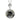Stříbrný náhrdelník Preciosa Magical Ornament Black 6028 20L - 45cm